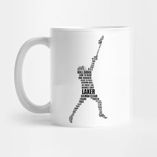 Canada lacrosse word player | Sport Mug